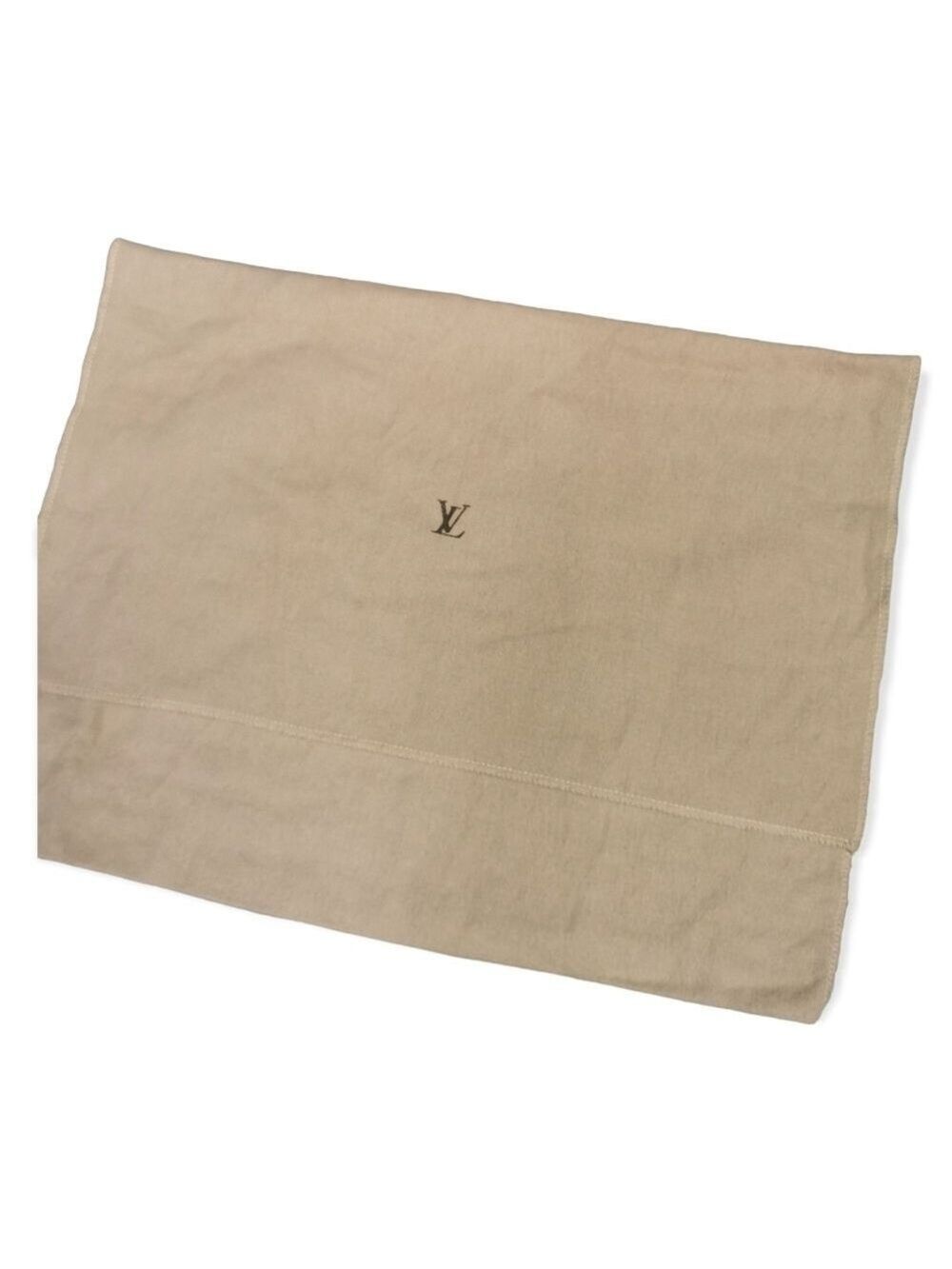 Louis Vuitton cotton canvas dust bag